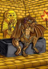 Personal Drawing of my Dragon sona